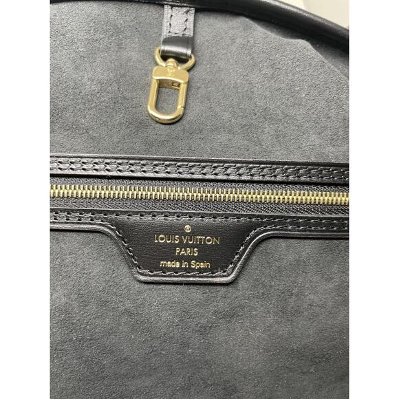 Louis Vuitton Neverfull Tote MM Black Canvas - Picture 10 of 14